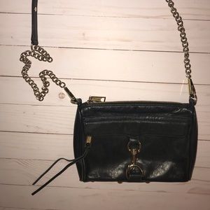 Black Rebecca Minkoff Mini Mac Bag